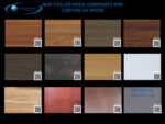 Màu cửa gỗ nhựa composite wpc