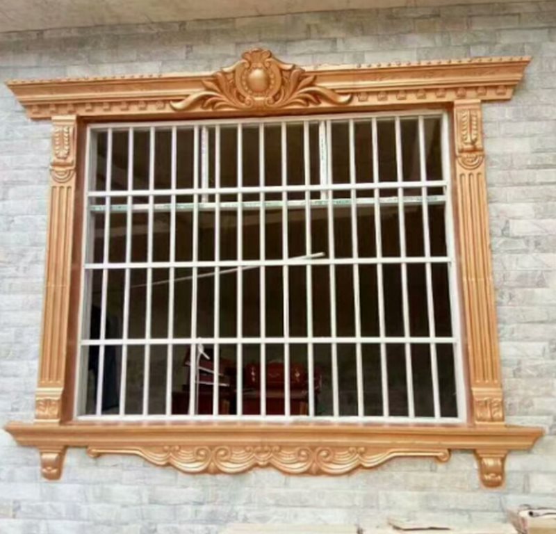 Mẫu phào chỉ gỗ cửa sổ